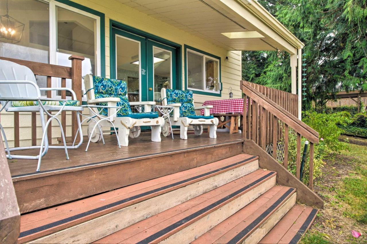 Warm Beach Hideaway With Private Beach! Stanwood Exterior photo